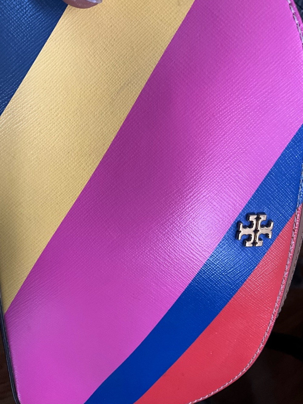 Rainbow Colored Tory Burch NWT 595 Retail Low Start Final Sale